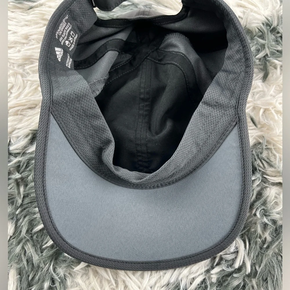Adidas Adult Unisex Gray Aeroready Hat Adjustable